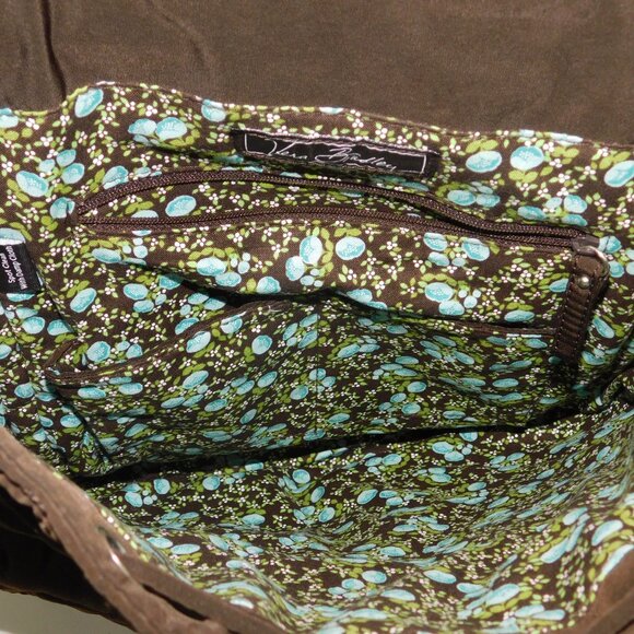 Vera Bradley Quilted Chocolate Brown Backpack main image 5